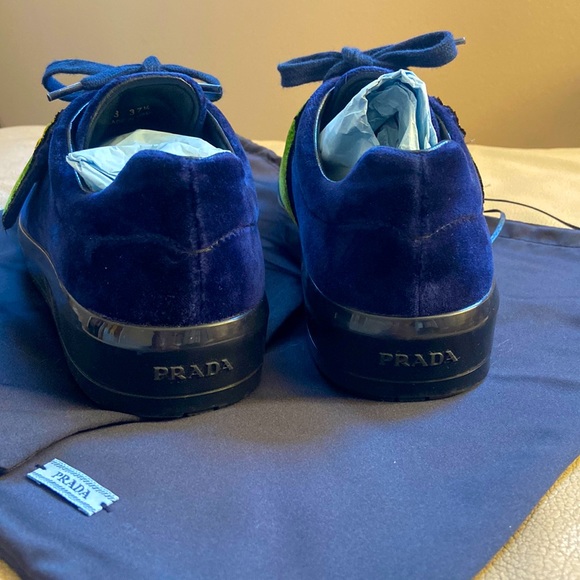 Prada Velvet Sneakers - Picture 3 of 7